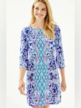 Nwt small Lilly Pulitzer Lapis Lazuli Bay dress